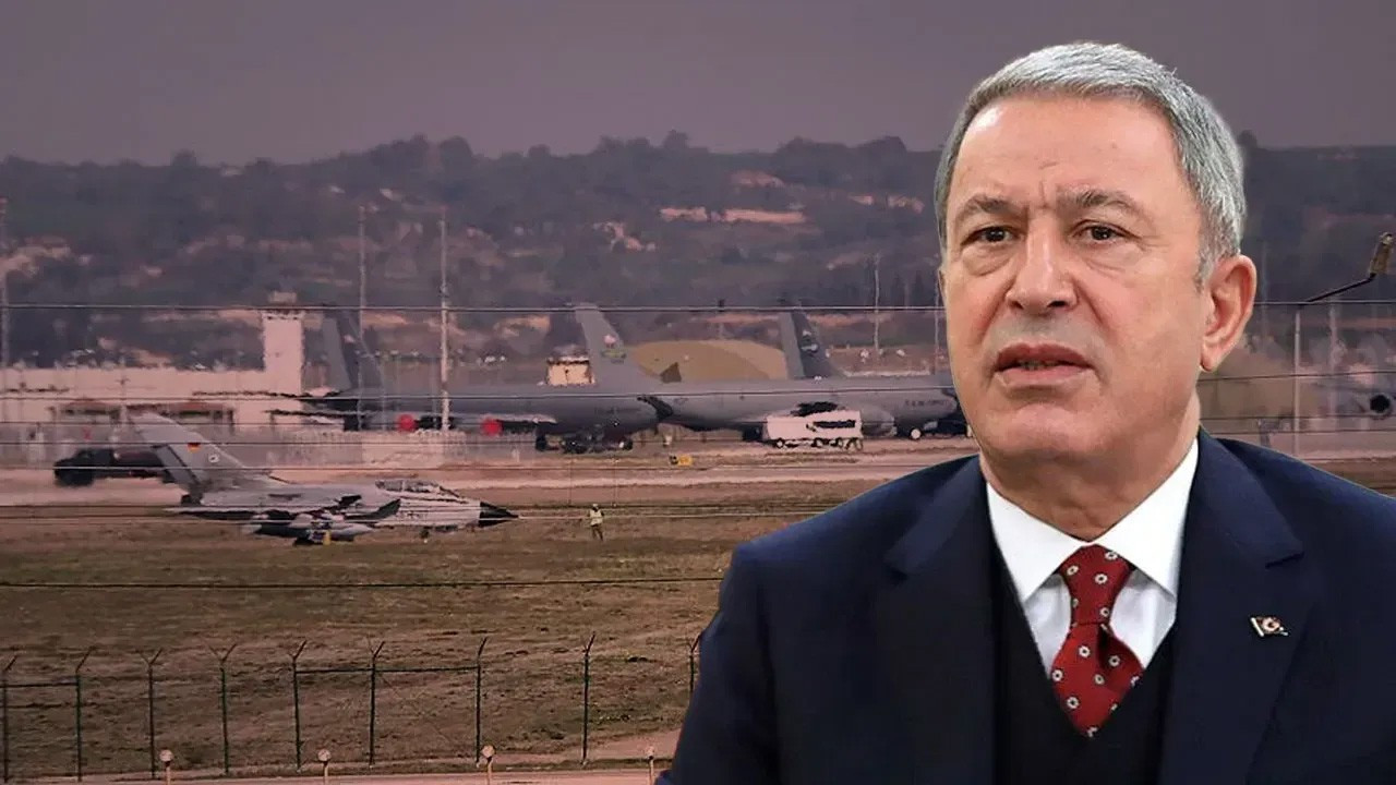 Hulusi Akar'dan net mesaj: İncirlik Üssü'nün sahibi Türkiye'dir