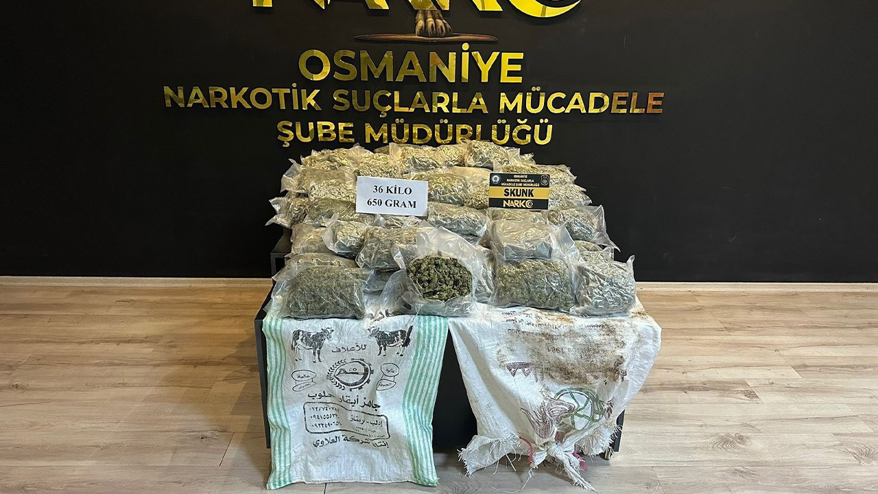 Osmaniye’de narkotik operasyonu: 23 kişi tutuklandı