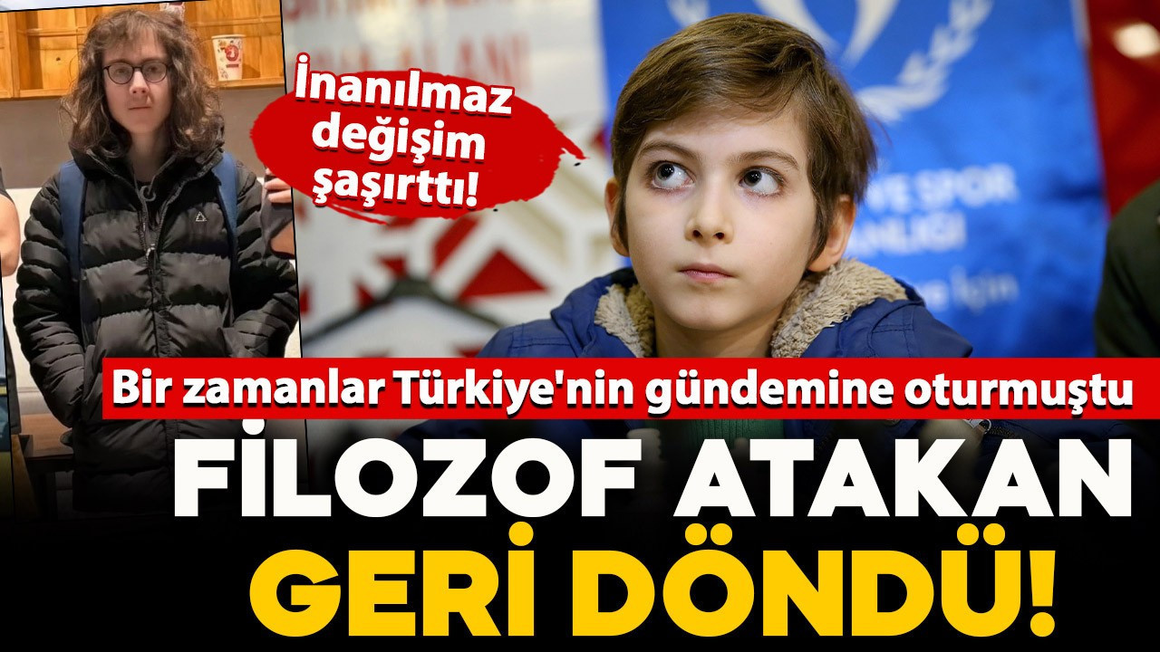 Bir zamanlar Türkiye'nin gündemine oturmuştu: Filozof Atakan geri döndü!