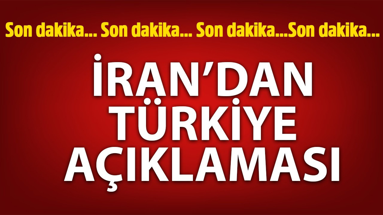 İran'dan Türkiye açıklaması! Füze atılmadı