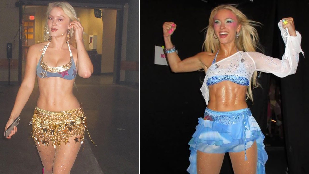 Fiziğiyle dikkat çekiyordu! Zara Larsson karın kaslarının sırrını açıkladı