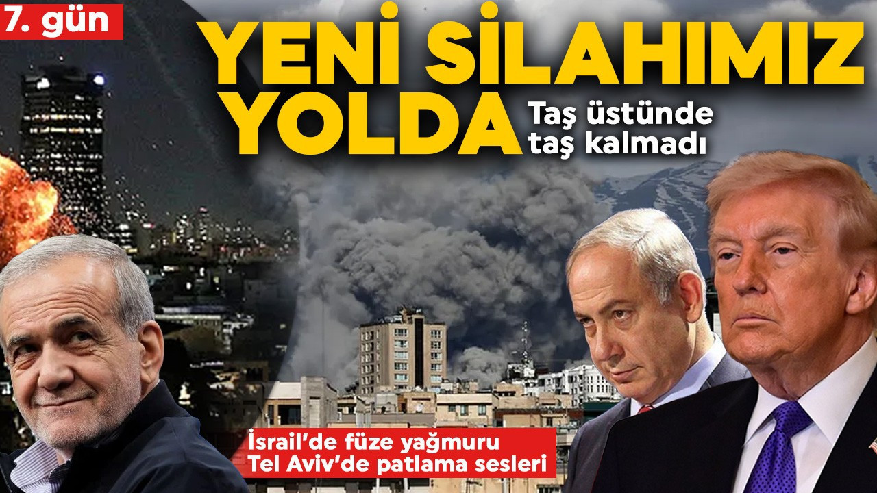 Savaşta 7'nci gün! Tahran'dan Tel Aviv'e füze yağmuru: En büyük havalimanı vuruldu