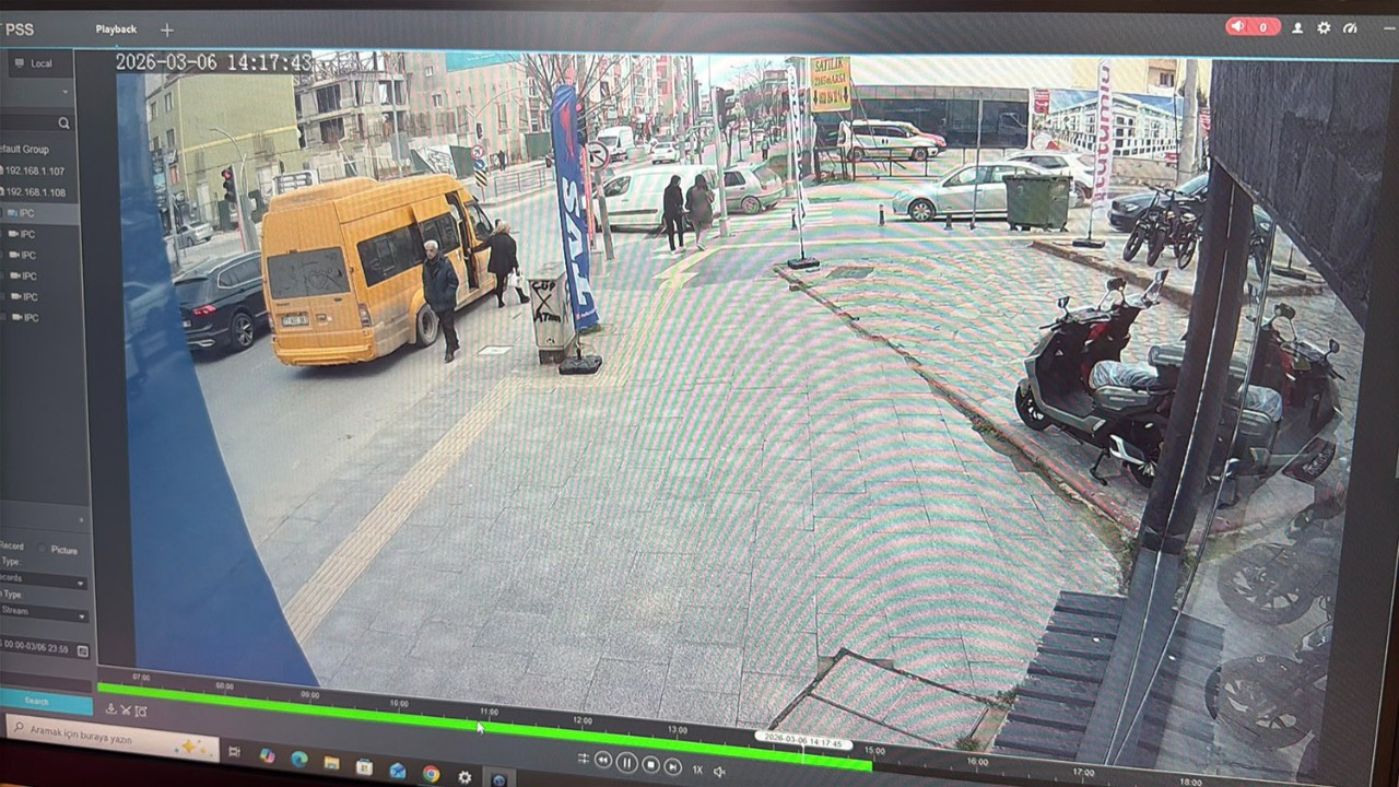 Dehşete düşüren kaza kamerada! Hayatını kaybetti