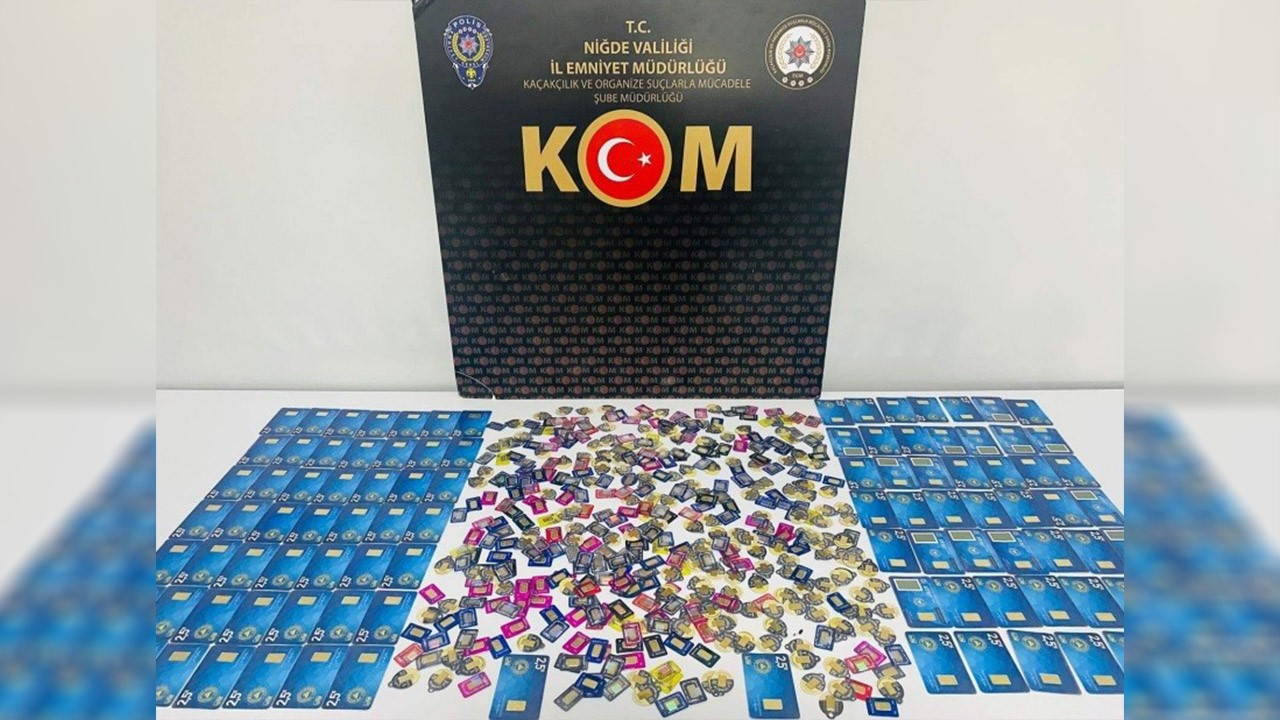 Niğde'de 5.5 milyon TL değerinde sahte altın ele geçirildi