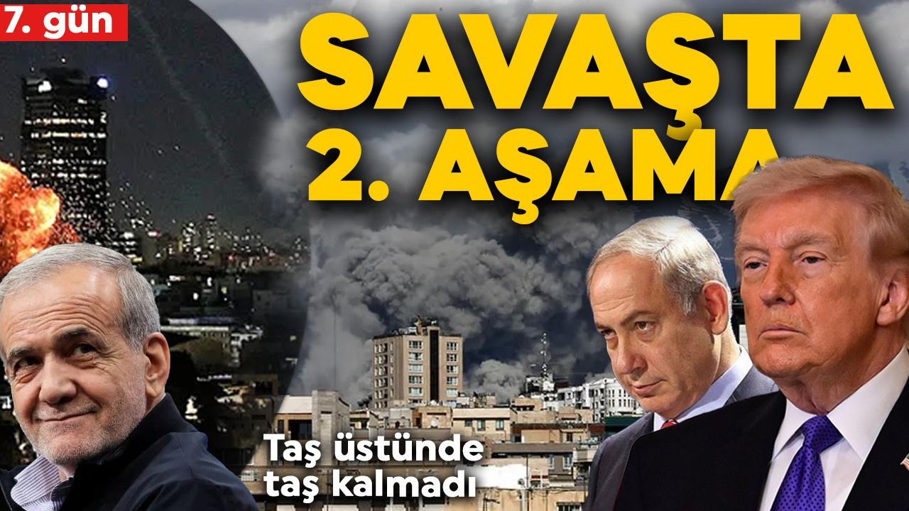 Savaşta 7'nci gün! İsrail'den Tel Aviv saldırısına misilleme! Tahran'da peş peşe patlamalar