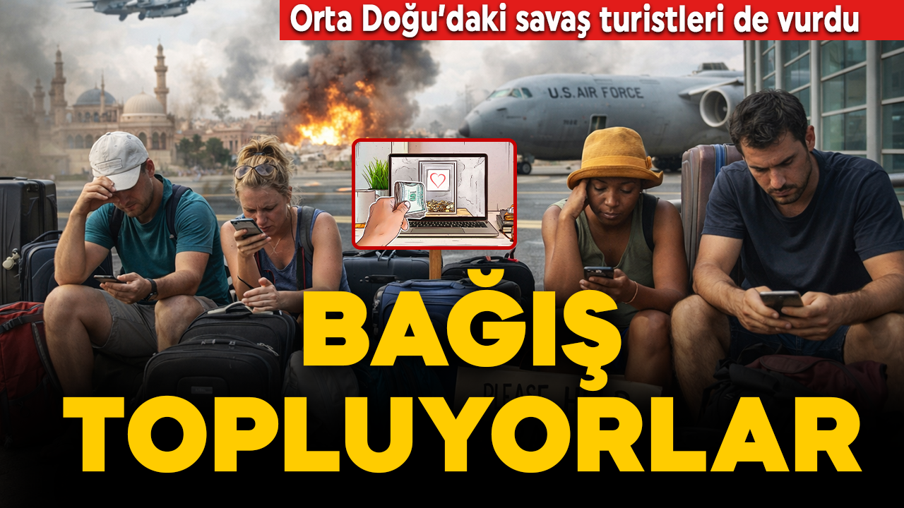Orta Doğu’daki savaş turistleri vurdu: Eve dönmek için bağış topluyorlar
