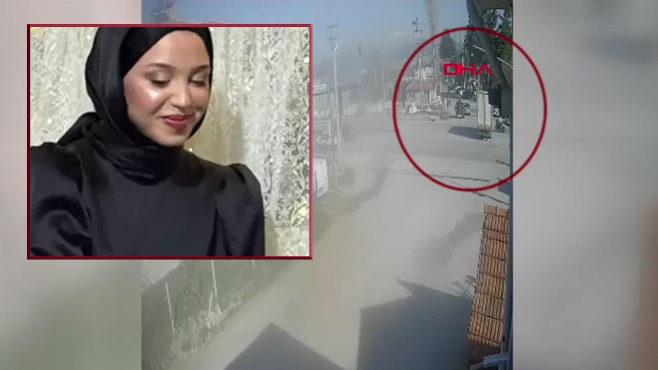 Goncagül ölüme böyle gitmiş! Kaza anı kamerada