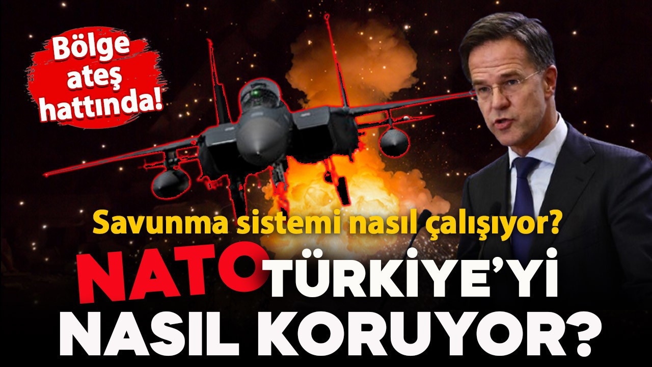 İran füzesi Türkiye semalarında düşürüldü! Peki NATO'nun savunma sistemi nasıl çalışıyor? İşte detaylar
