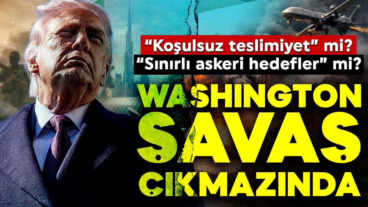 Washington'da İran operasyonu çatlağı! Trump "teslimiyet" dedi, Pentagon fren yaptı