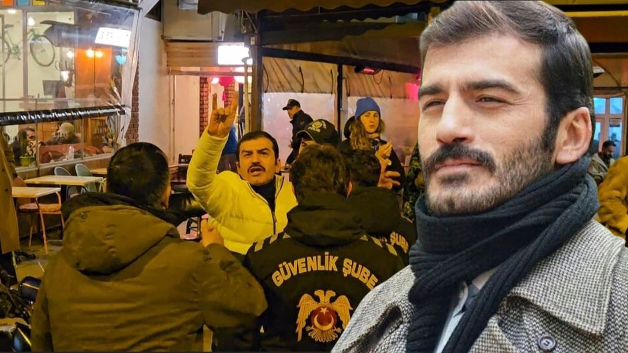 Oyuncu Ufuk Bayraktar 8 Mart yürüyüşünde olay çıkardı! Kadınlara laf attı, polis ekipleri devreye girdi