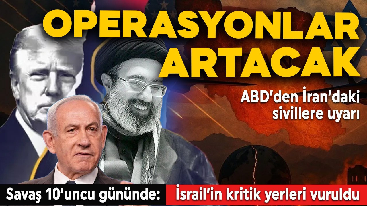 Savaşta 10'uncu gün! İran yeni liderini açıkladı! İran'dan İsrail'e yeni füze dalgası!