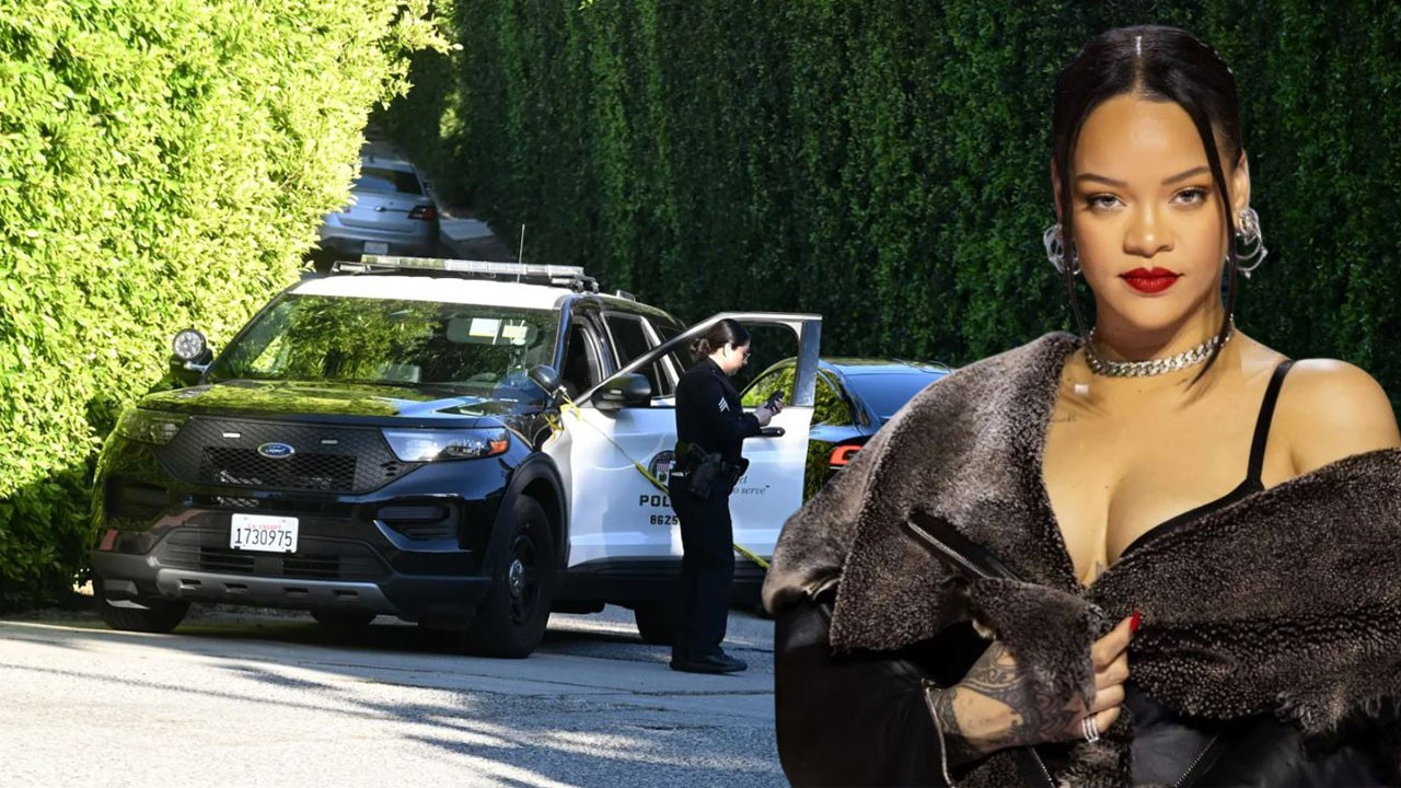 Dünyaca ünlü pop yıldızı Rihanna'nın evine silahlı saldırı! Hayatının kabusunu yaşadı