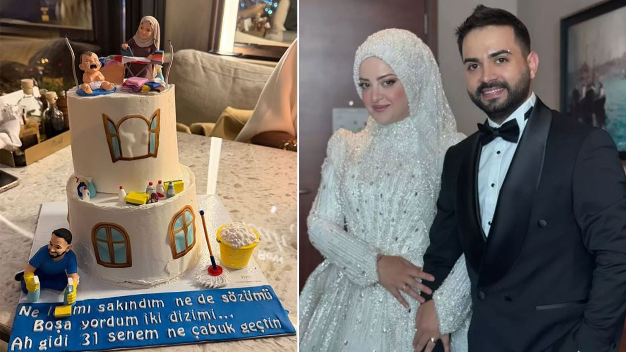 Doğum günü pastası dikkat çekti! Kadir Ezildi baba mı oluyor? Jet açıklama geldi