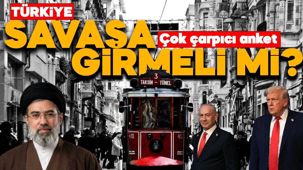 İran-ABD-İsrail savaşı sürerken çok konuşulacak anket! "Savaşa girelim" diyenler...