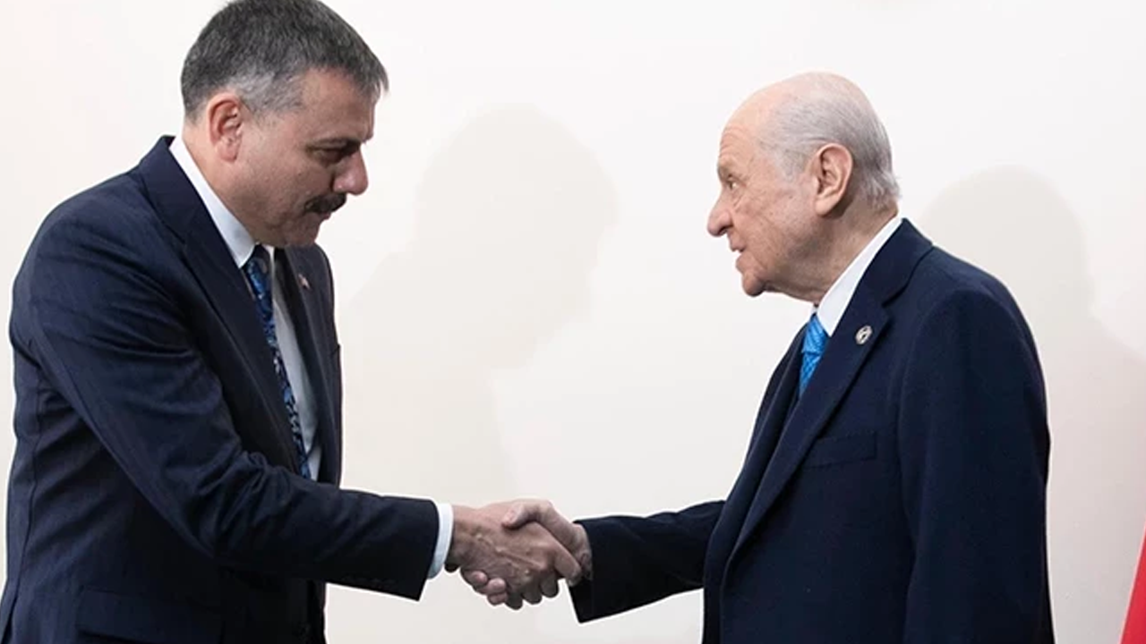 Bakan Çiftçi, MHP lideri Bahçeli'yi TBMM'de ziyaret etti