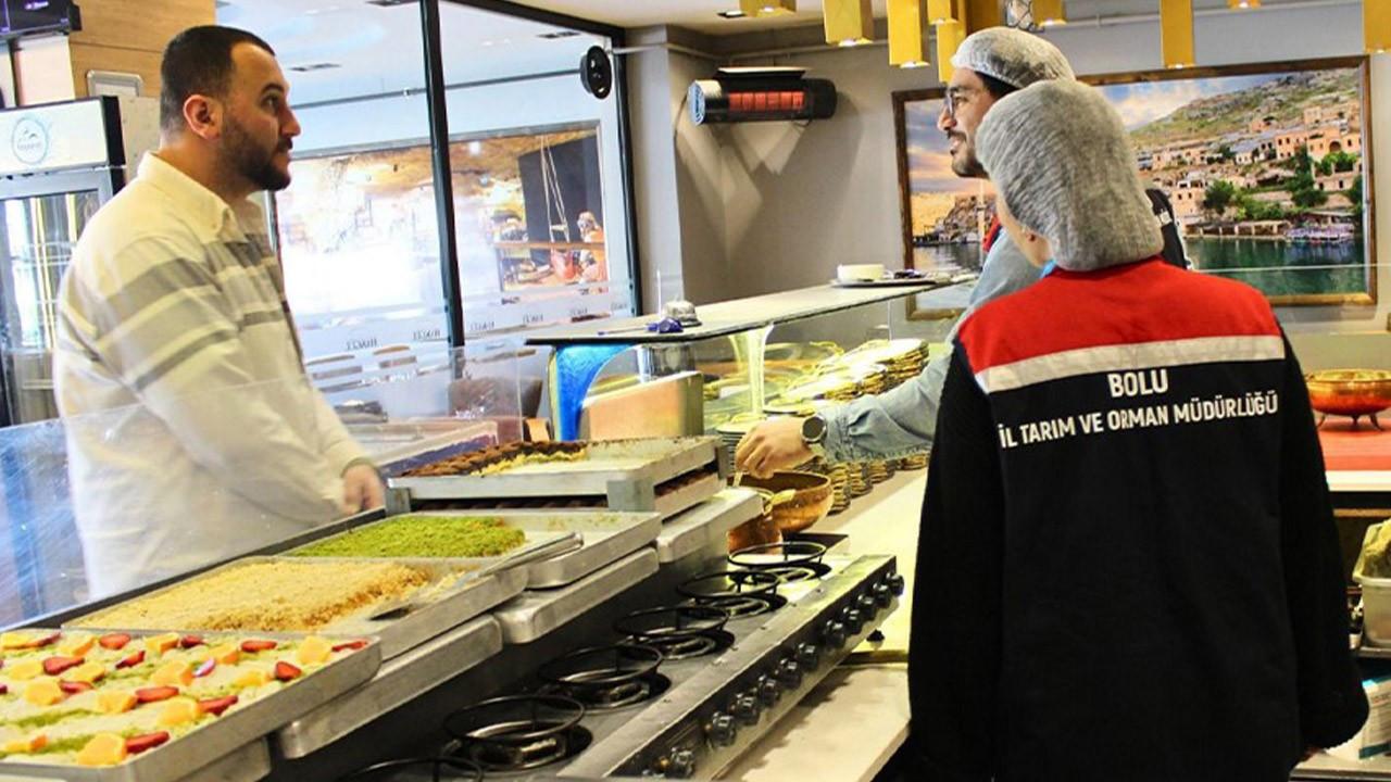 Bolu'da Ramazan Bayramı öncesi gıda denetimi