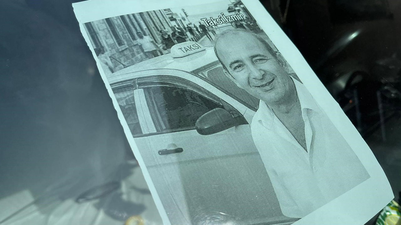 İzmir'de öldürülen taksi şoförü son yolculuğuna uğurlandı