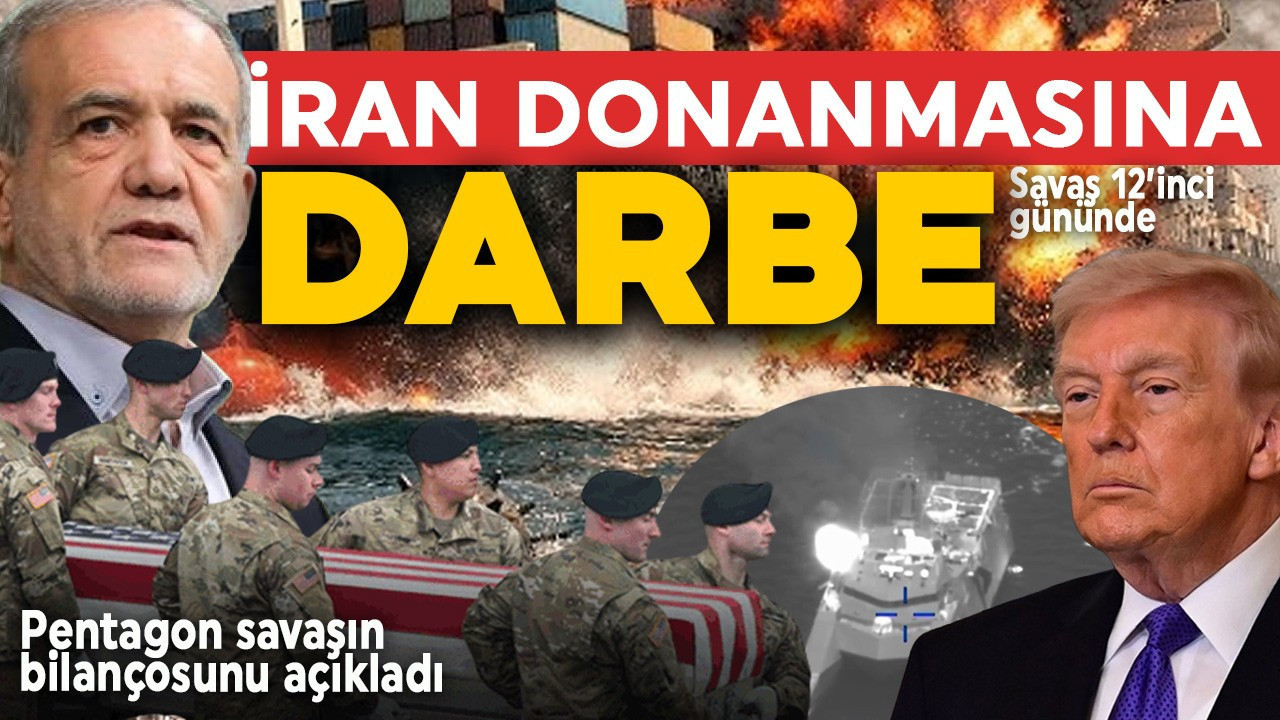 Savaş 12'inci gününde! Hürmüz'e mayın engeli! Trump duyurdu: 10 gemiyi imha ettik