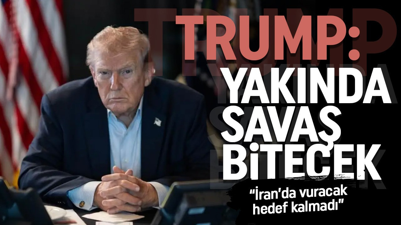 Donald Trump'tan İran’a gözdağı:  "Savaş ben istediğimde bitecek"