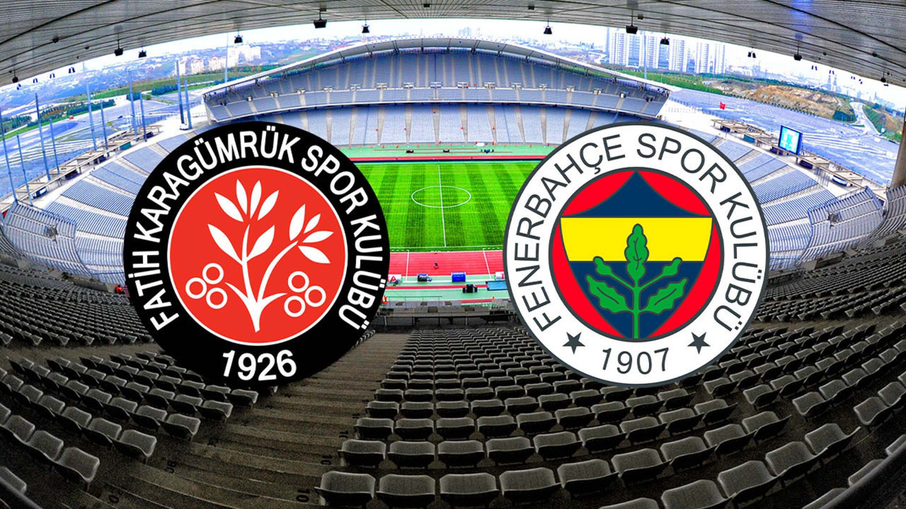 TFF açıkladı! Fatih Karagümrük- Fenerbahçe maçının hakemi belli oldu