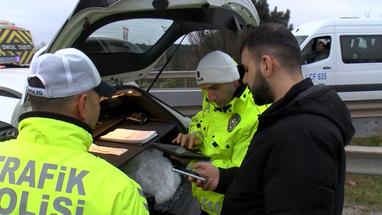 Kaynak yaparken yakalanan sürücüden pişkin savunma: Böyle saçma şeylere gerek yok