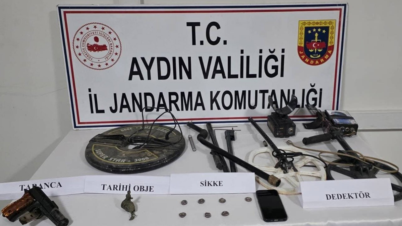 Karacasu’da tarihi eser kaçakçılığı operasyonu: "7 adet Yunan sikkesi ele geçirildi"