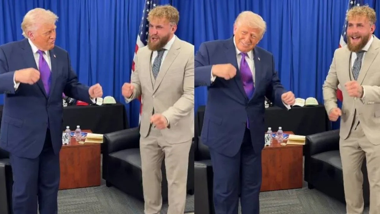 İran yanıyor, Trump dans ediyor! Trump ve Jake Paul’un o görüntüleri gündem oldu