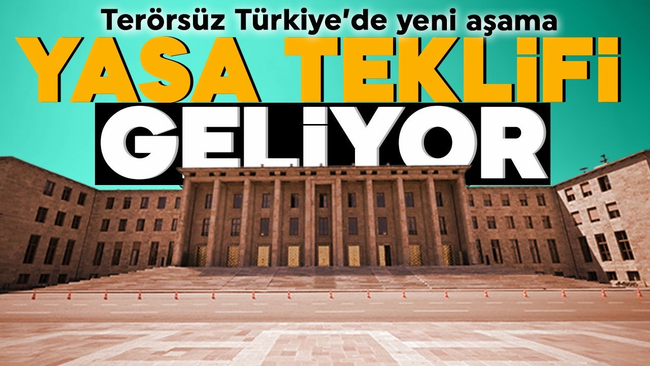 Terörsüz Türkiye sürecinde yeni formül: Yasa teklifi için bayram sonrası düğmeye basılacak