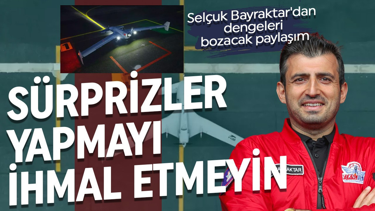 Selçuk Bayraktar'dan sahur sürprizi! “Arada sırada küçük sürprizler yapın” diyerek duyurdu: Milli K2 Kamikaze İHA’sı sahneye çıktı