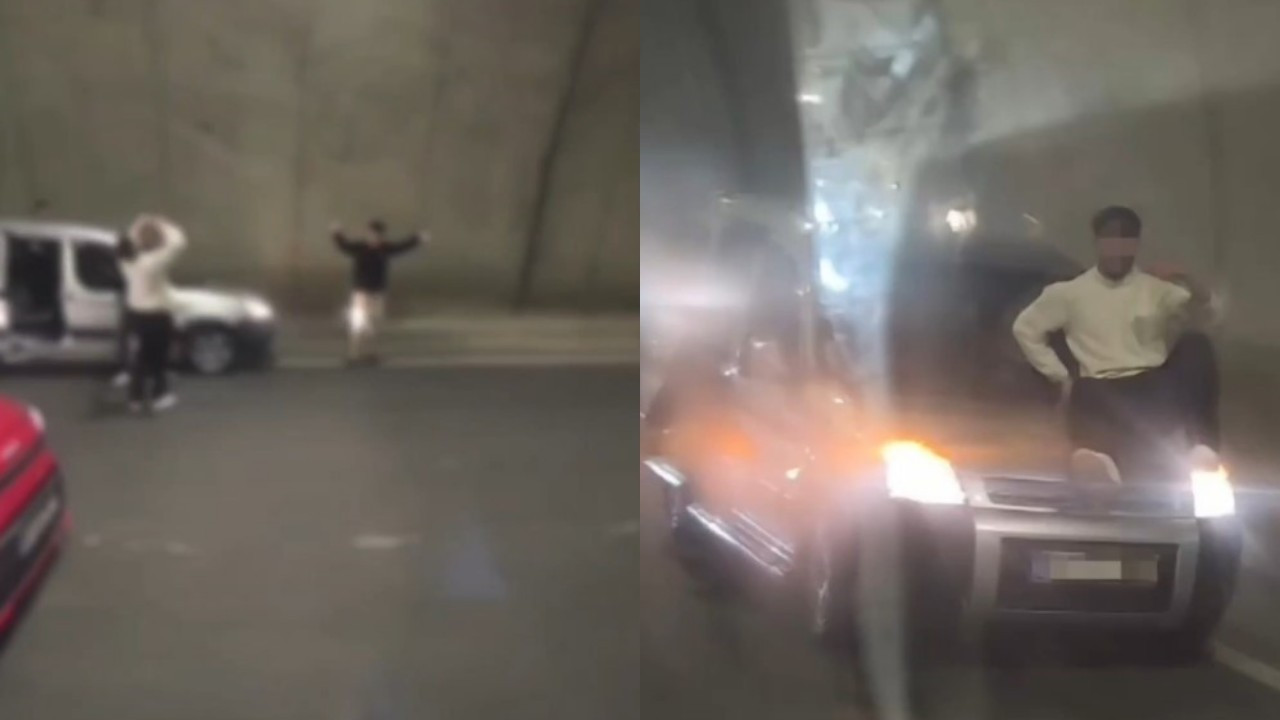 O görüntüler için harekete geçildi! Tepki çeken sürücü cezasız kalmadı