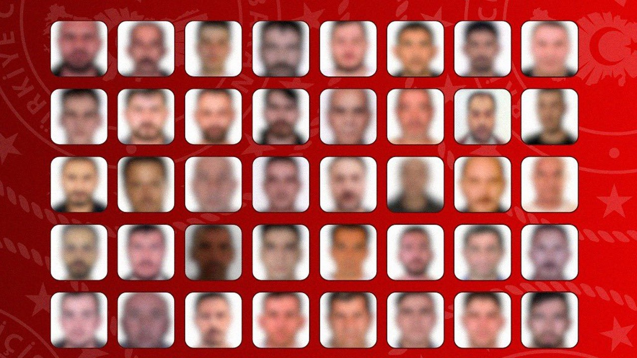 Kırmızı bültenle aranan 32 isim Türkiye’de!