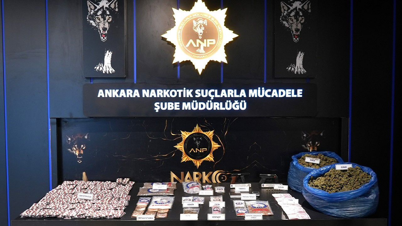 Ankara’da uyuşturucu operasyonu: 29 kişi tutuklandı