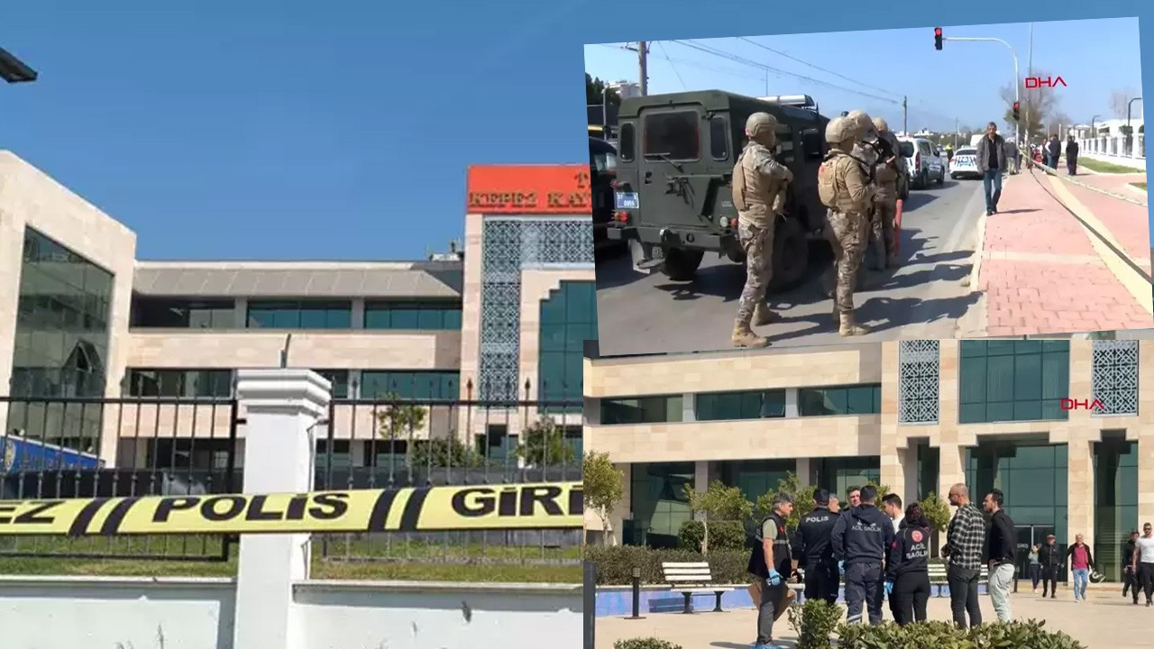 Kaymakamlık binasında silah sesleri! Saldırgan odada kilitli