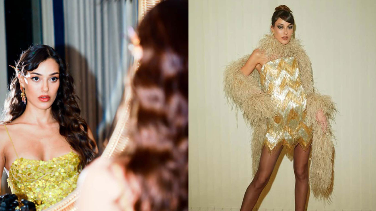 Oscar partisine katıldı! Dilan Çiçek Deniz, transparan elbisesiyle göz kamaştırdı!