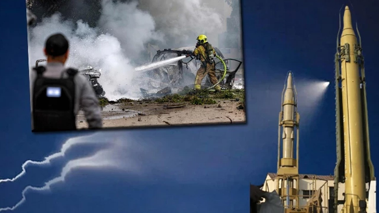 İran Hürremşehr'den sonra Siccil'i kullandı! 'Dans eden füze' Siccil Tel Aviv'i vurdu