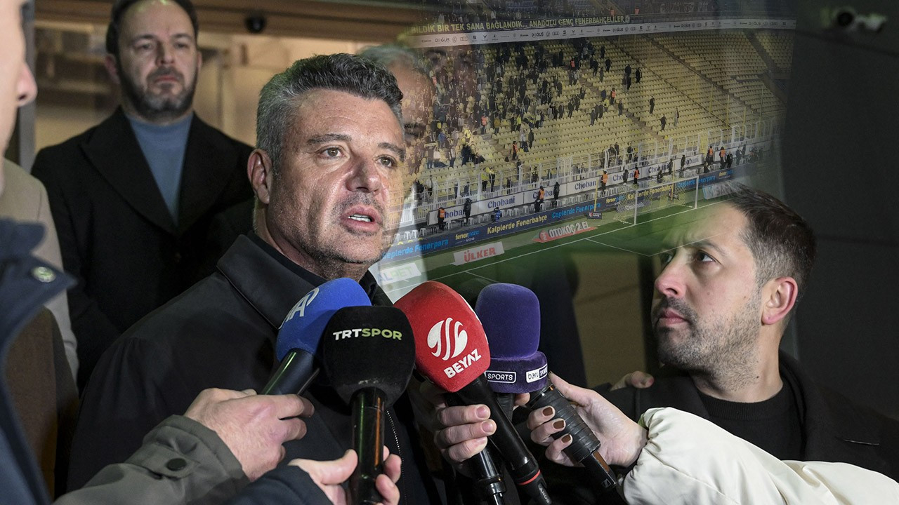 Fenerbahçe'ye Antep maçında tribün şoku! Başkan Saran'dan taraftara çağrı