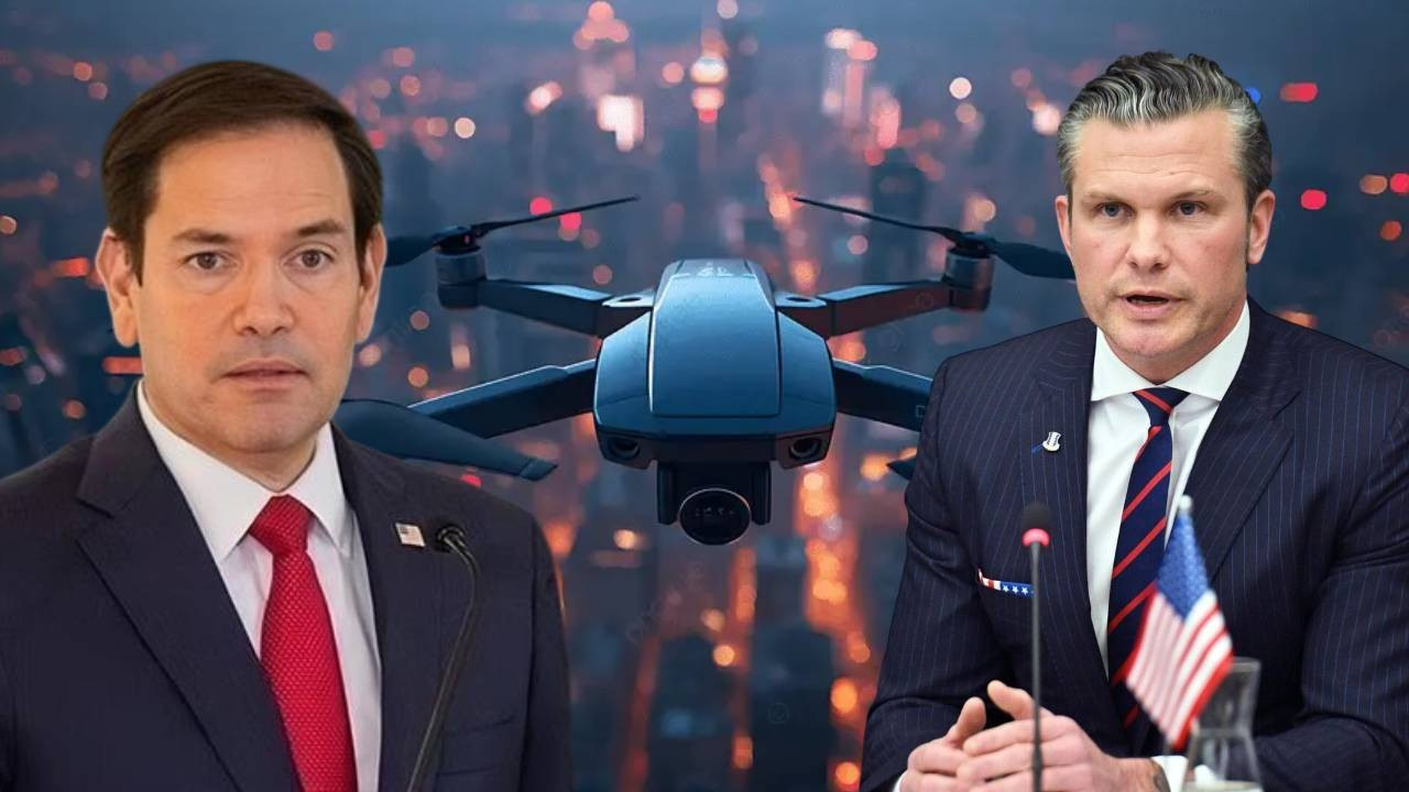 Washington’da gizemli dron alarmı! ABD’li iki bakan tehlikede: Trump'ın uykuları kaçtı