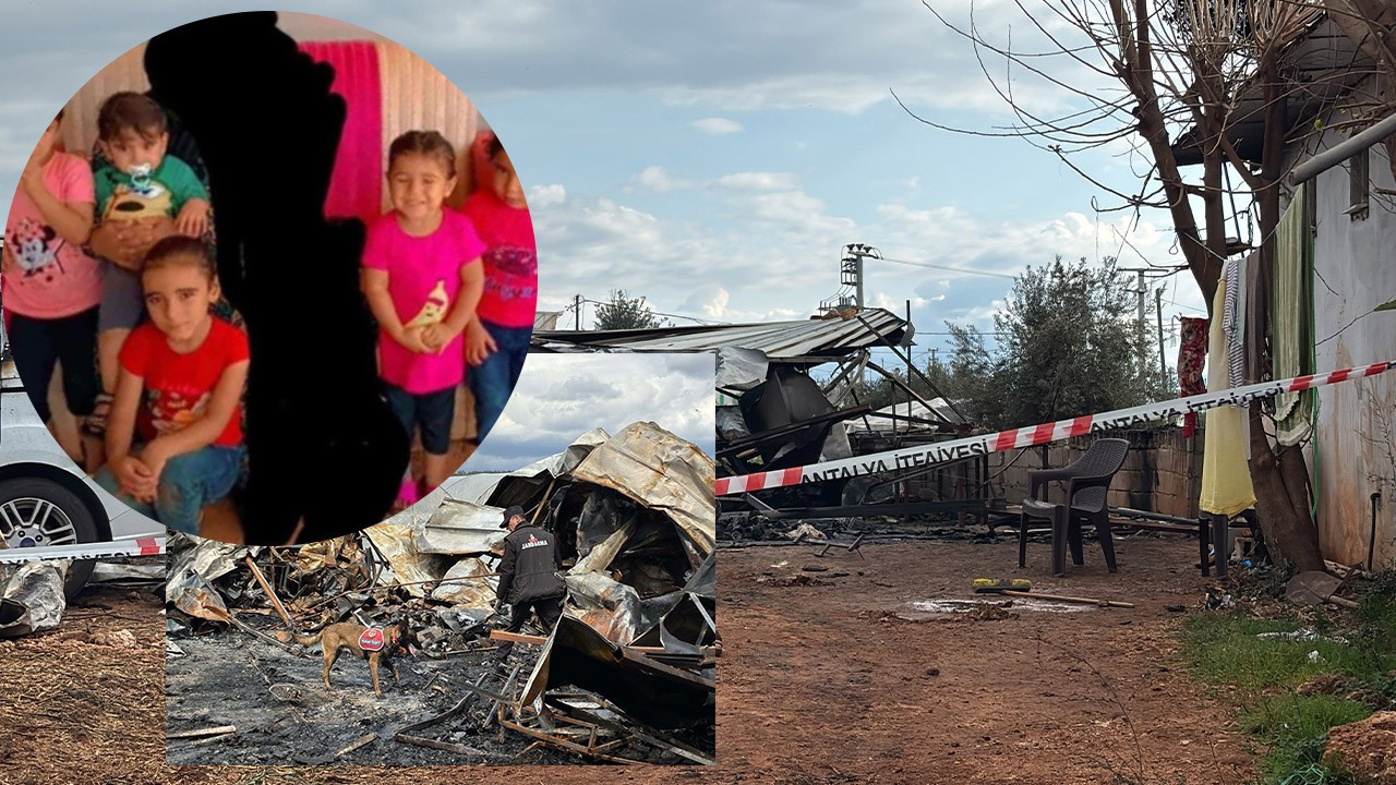 Antalya'da acı olay! Konteyner yangınında ölen anne ile 5 çocuğu, Suriye'de toprağa verilecek