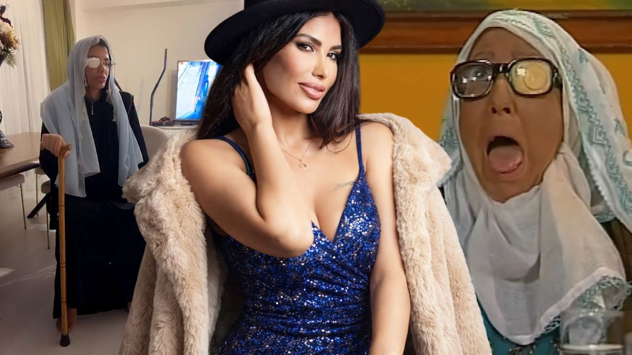 Şarkıcı Hatice'den "Sürahi Nine" taklidi! Profesyonel oyunculara taş çıkardı