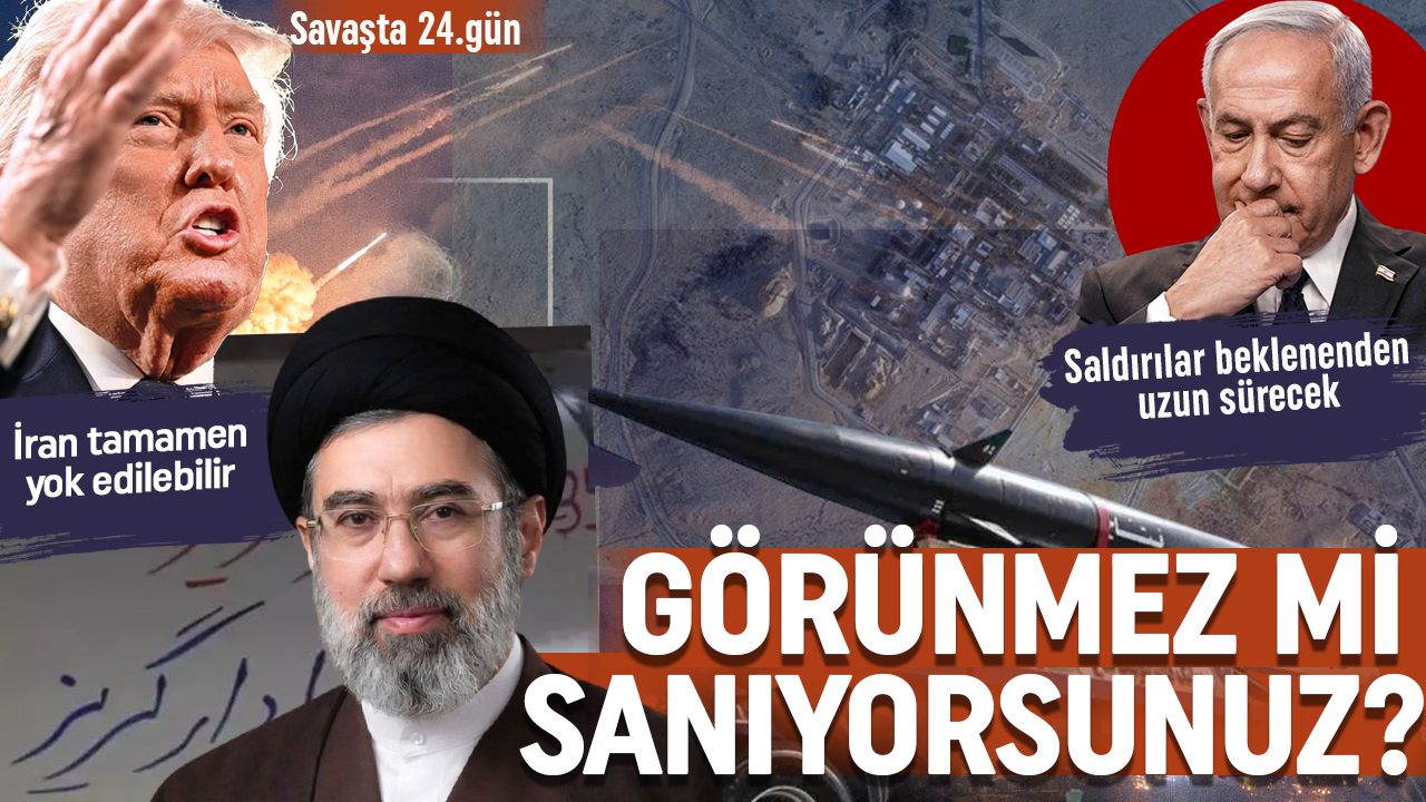 İran Savaşı'nda 24'üncü gün: İran yeraltındaki 'gizli şehri' paylaştı, füzelerde dikkat çeken not: 'Görünmez mi sanıyorsunuz?'