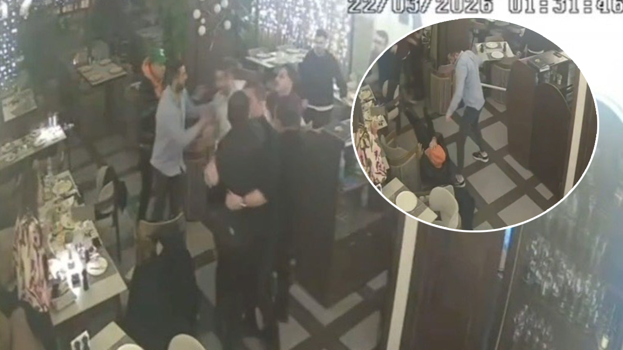 CHP'li başkandan tekmeli yumruklı kavga! Restoranda şok kayıt