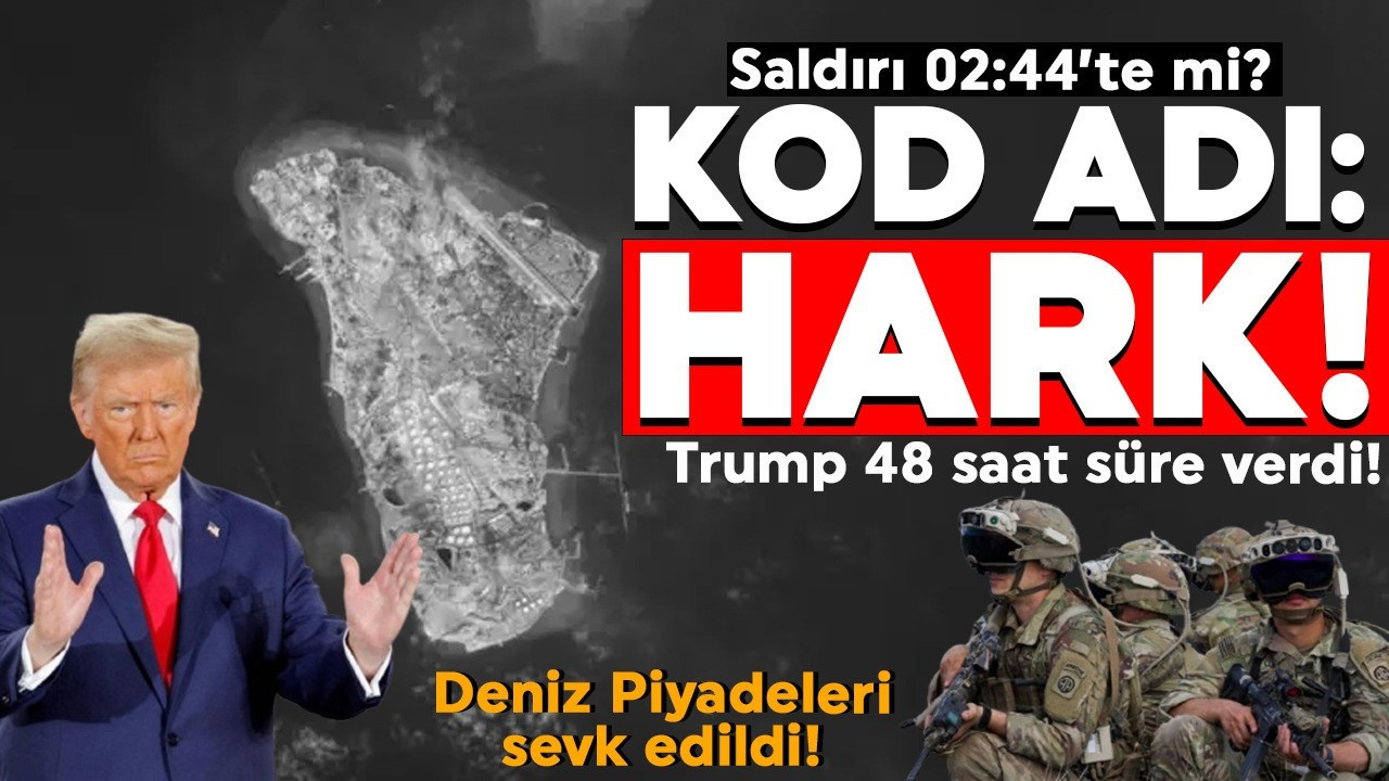 Trump İran'a 48 saat süre vermişti! Binlerce deniz piyadesi Hark Adası'na sevk edildi