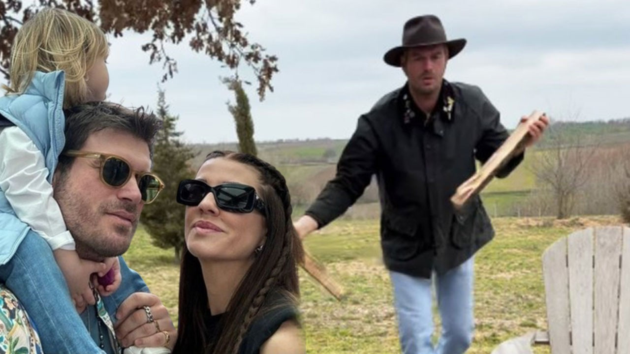 Kıvanç Tatlıtuğ ile Başak Dizer'den Lüleburgaz kaçamağı! Huzuru doğada buldular