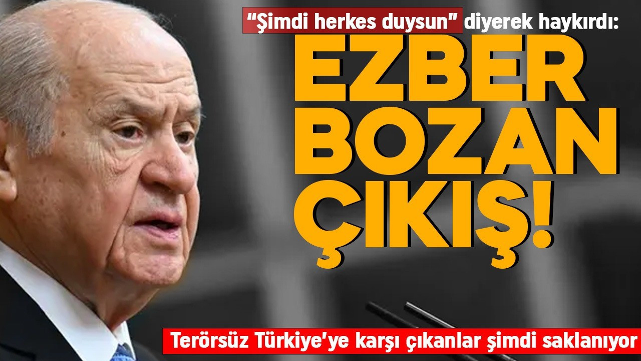 Devlet Bahçeli ateş püskürdü: Asıl rejim değişikliği İsrail'de olmalıdır