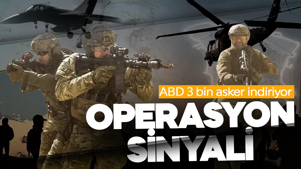 Orta Doğu'da kritik senaryo! Düğmeye basılıyor! WSJ: ABD 3 bin asker indiriyor