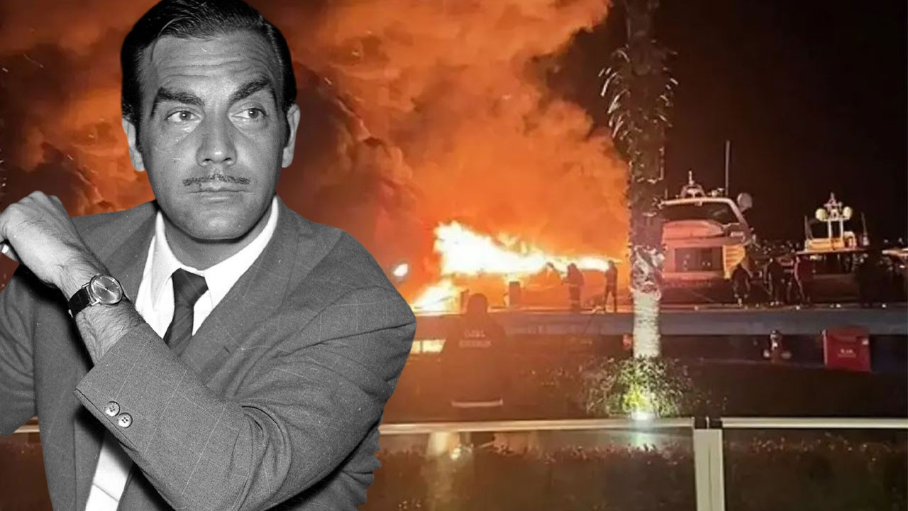 Ayhan Işık'ın kızıyla damadı ölümden döndü! Yangından son anda kurtuldular