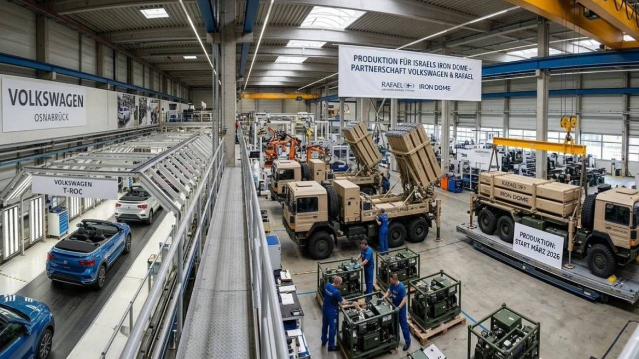 İsrail'in füzeleri Volkswagen'den! 2300 kişi sadec…