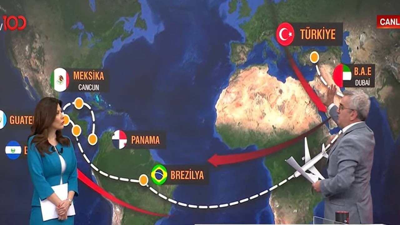 Türkiye'de ABD'ye kirli rota: Meksika'da lüks otel alınmış! Kıtalararası kaçakçılık ilk kez tv100'de