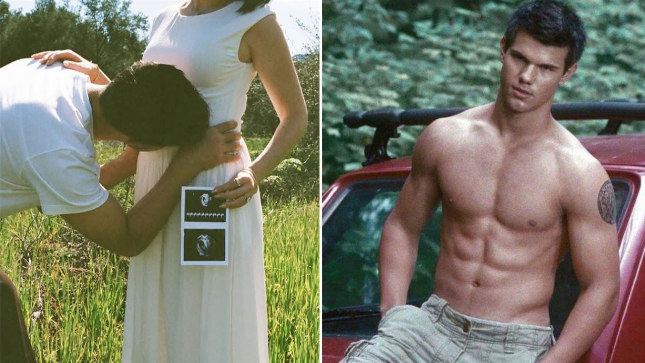 Alacakaranlık'ın efsane ismi Taylor Lautner baba olacağını müjdeledi