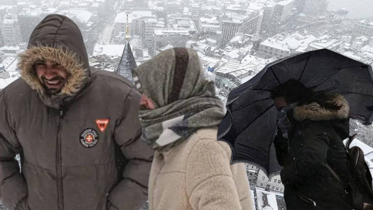 İstanbul dahil birçok ilde sağanak ve kar kapıda! …